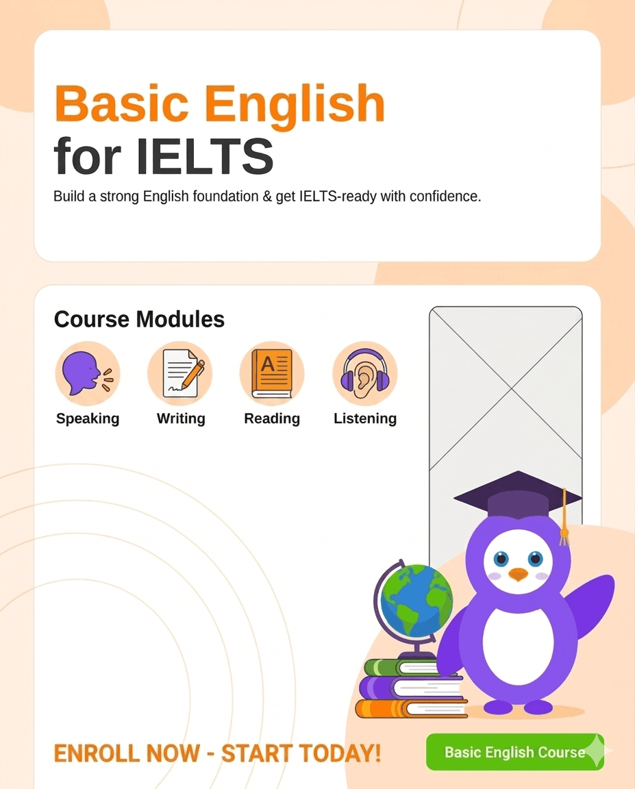 Basic English for IELTS