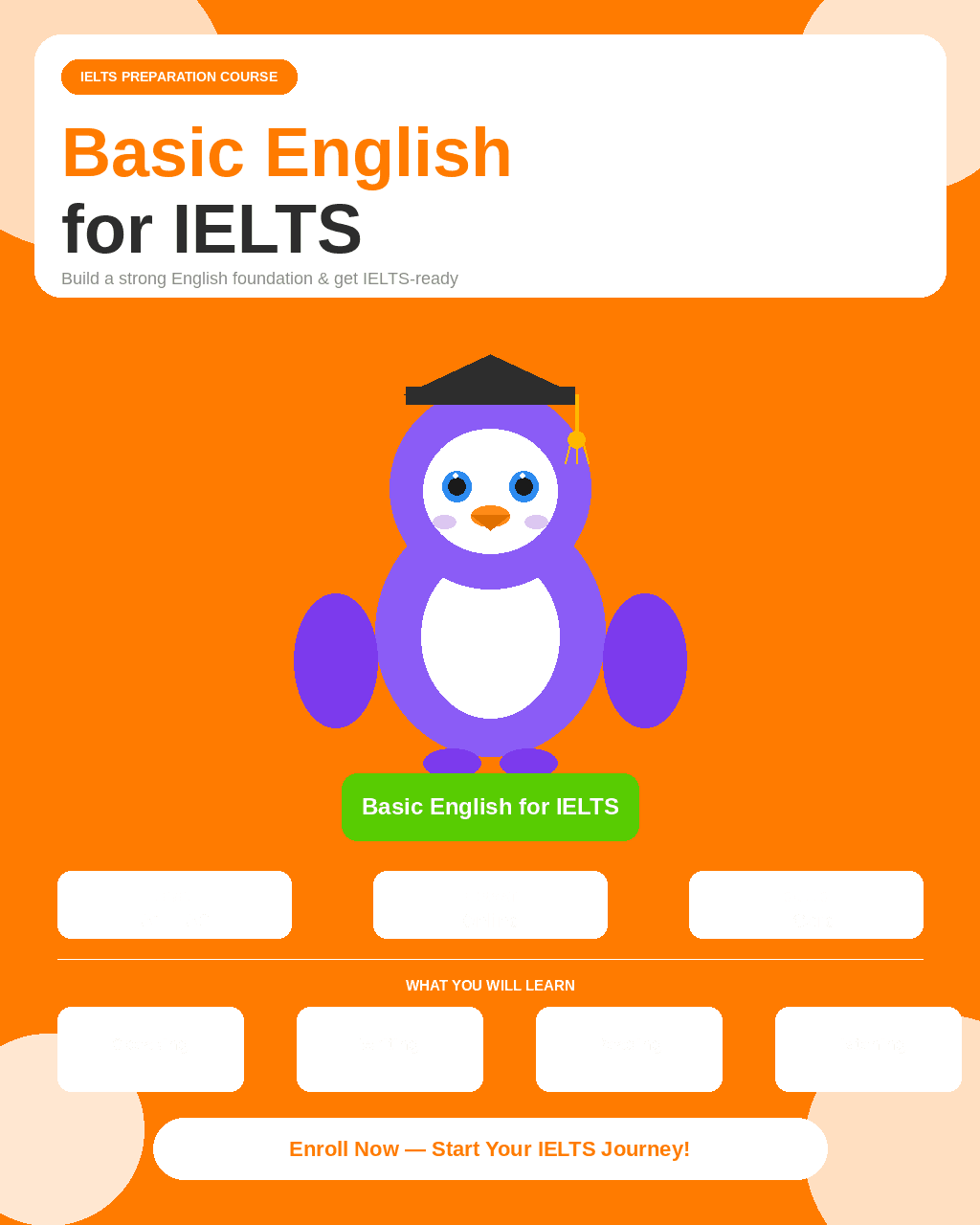 Basic English for IELTS